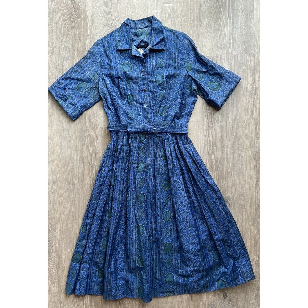 Vintage Dress 60s/70s By Carol Rogers Juniors S/M